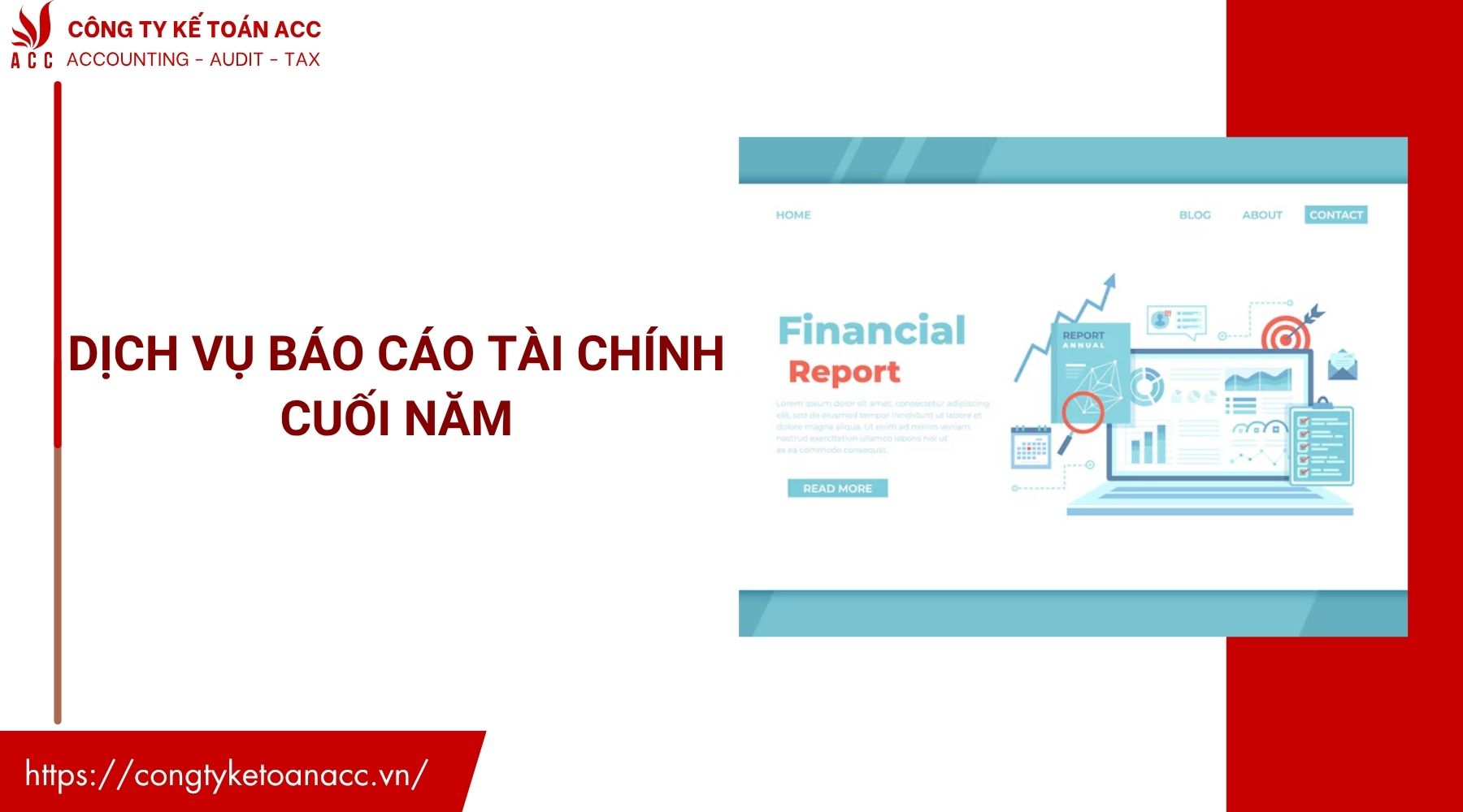 Dịch vụ báo cáo tài chính cuối năm trọn gói