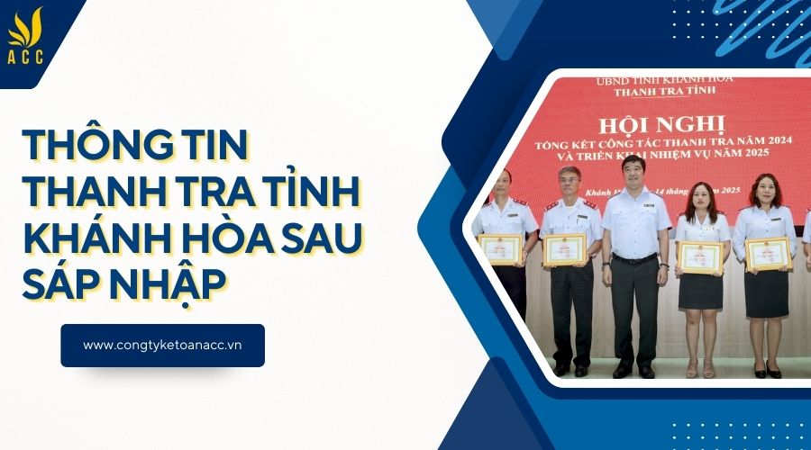 Thông tin Thanh tra Tỉnh Khánh Hòa sau sáp nhập
