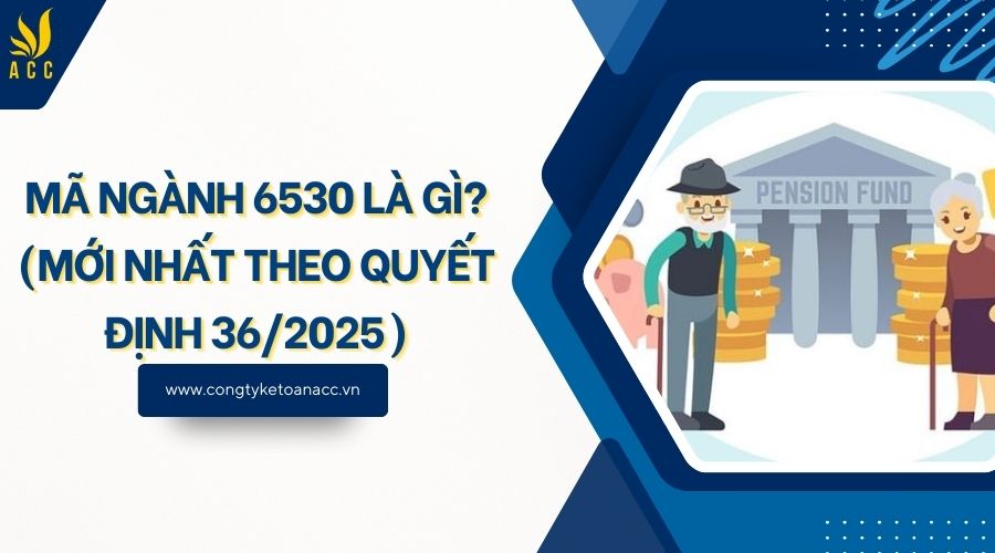 Mã ngành 6530 là gì? (Mới nhất theo quyết định 36/2025)