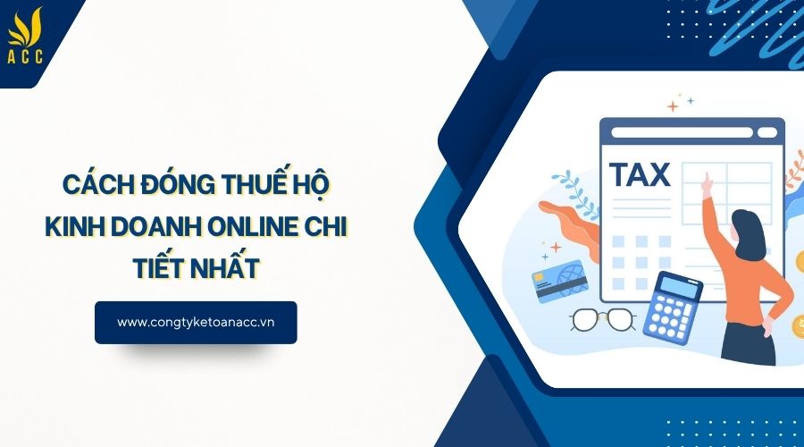 Cách đóng thuế hộ kinh doanh online chi tiết nhất