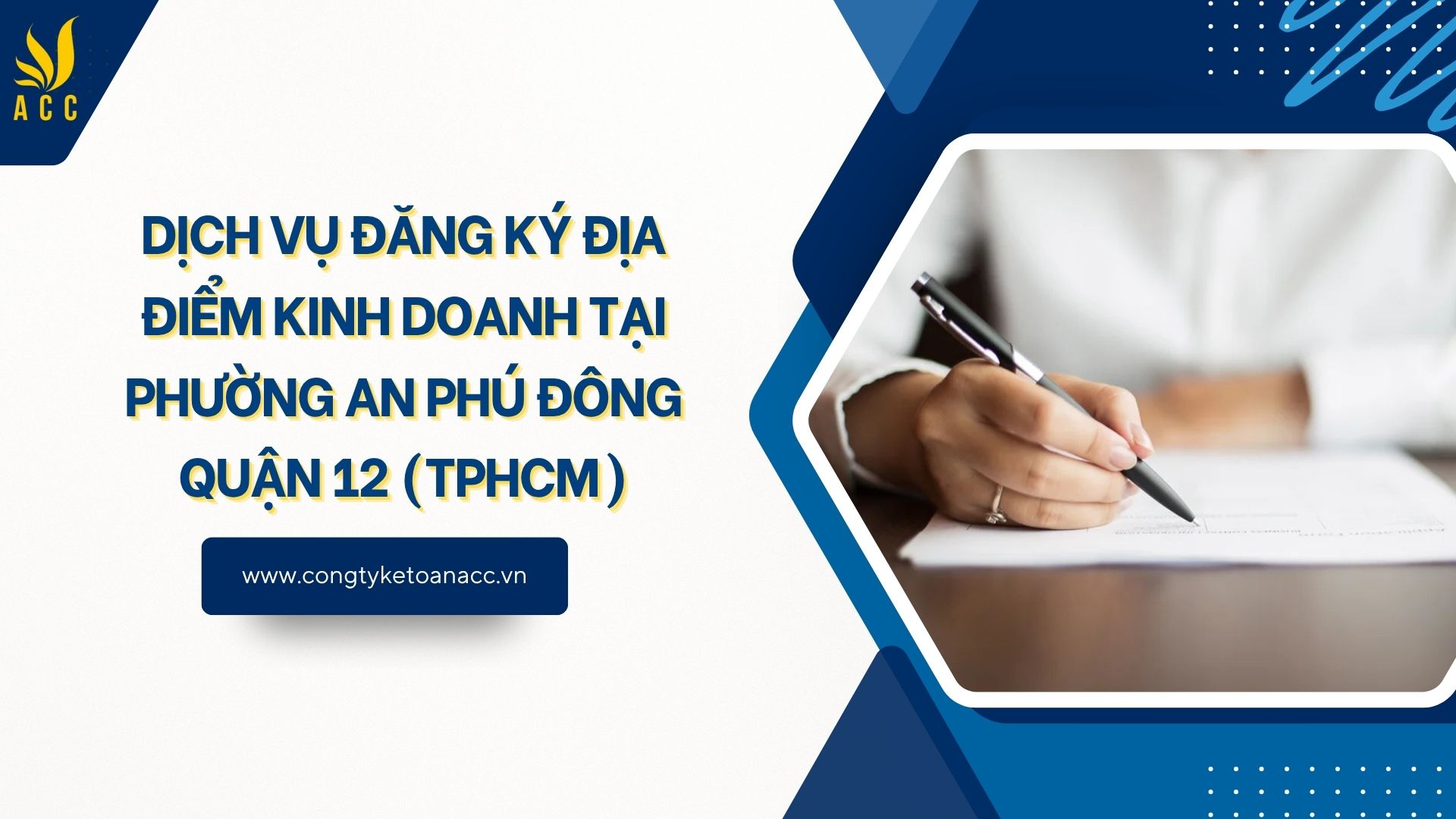 Dịch vụ đăng ký địa điểm kinh doanh tại Phường An Phú Đông Quận 12 (TPHCM)