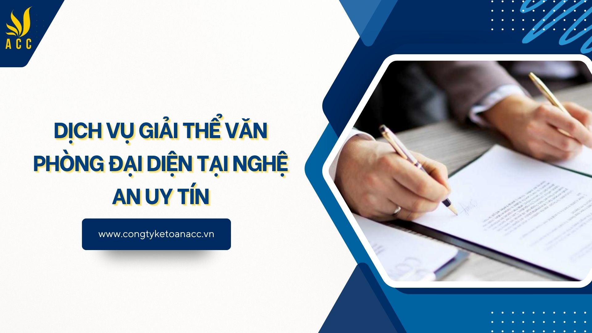 Dịch vụ giải thể văn phòng đại diện tại Nghệ An uy tín