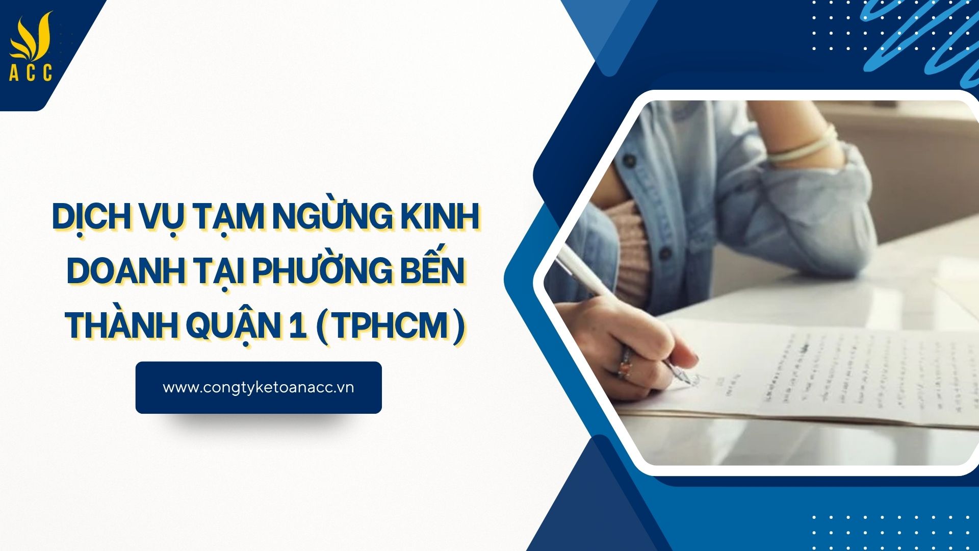 Dịch vụ tạm ngừng kinh doanh tại Phường Bến Thành Quận 1 (TPHCM)