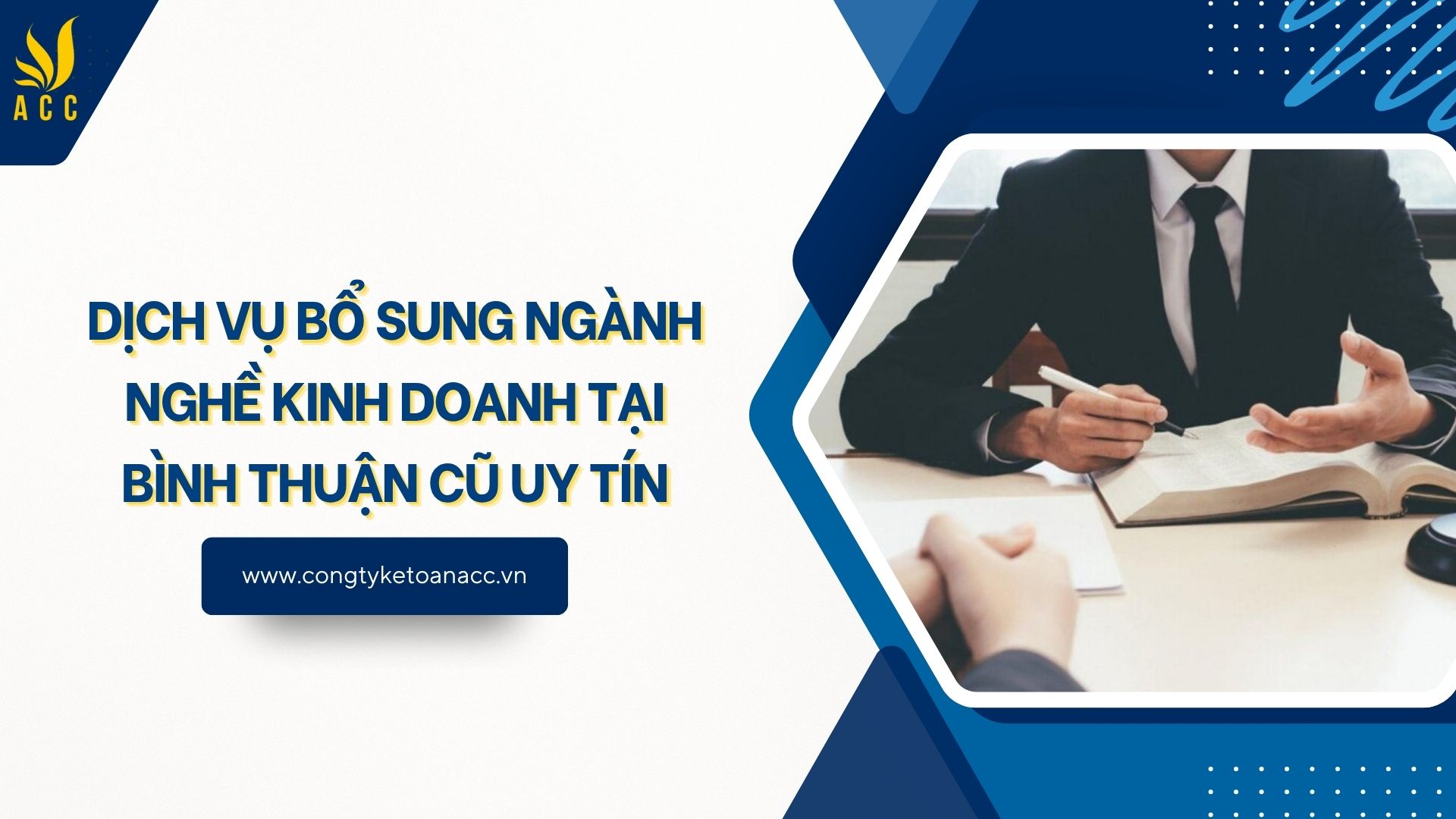Dịch vụ bổ sung ngành nghề kinh doanh tại Bình Thuận cũ uy tín