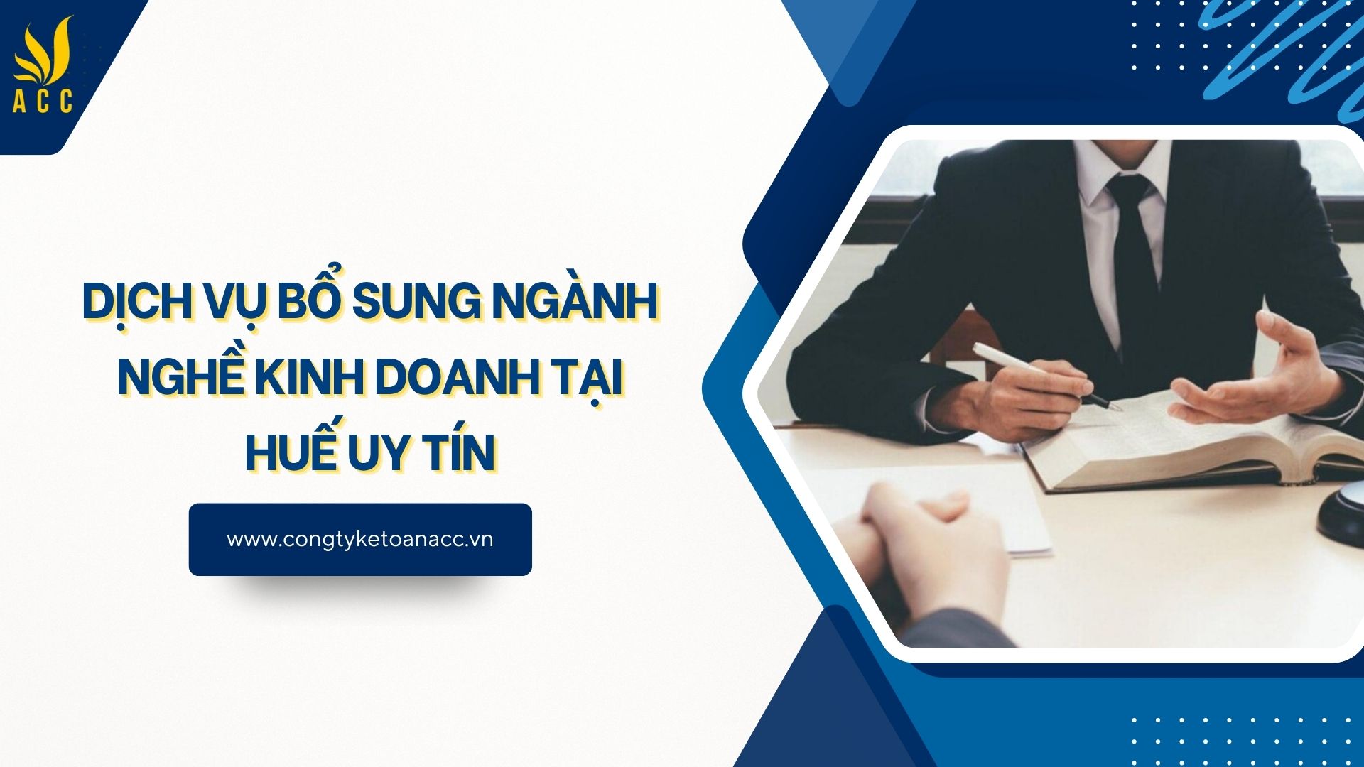 Dịch vụ bổ sung ngành nghề kinh doanh tại Huế uy tín
