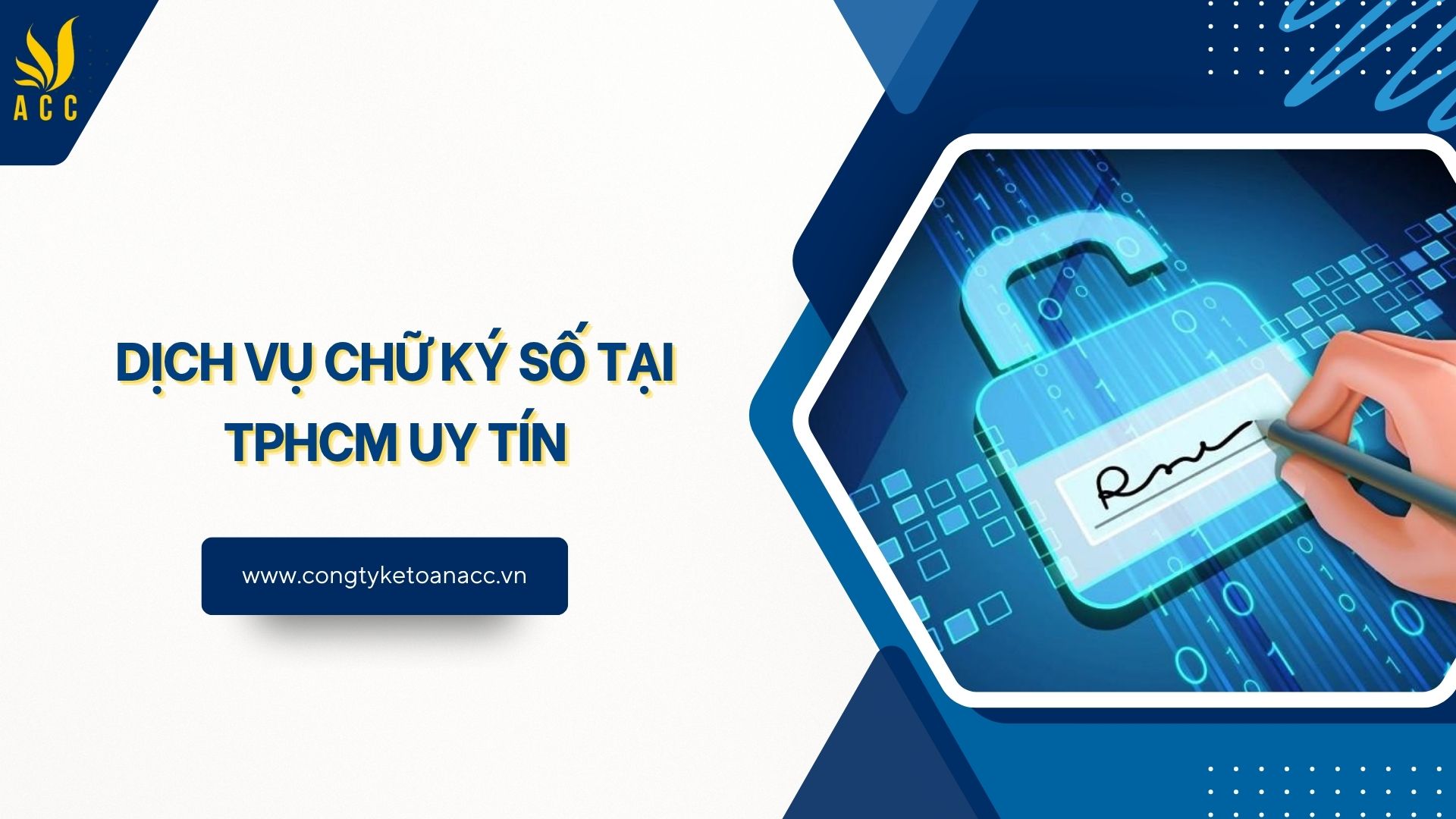 Dịch vụ chữ ký số tại TPHCM uy tín