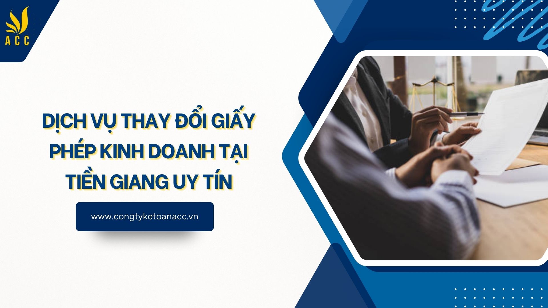 Dịch vụ thay đổi giấy phép kinh doanh tại Tiền Giang uy tín