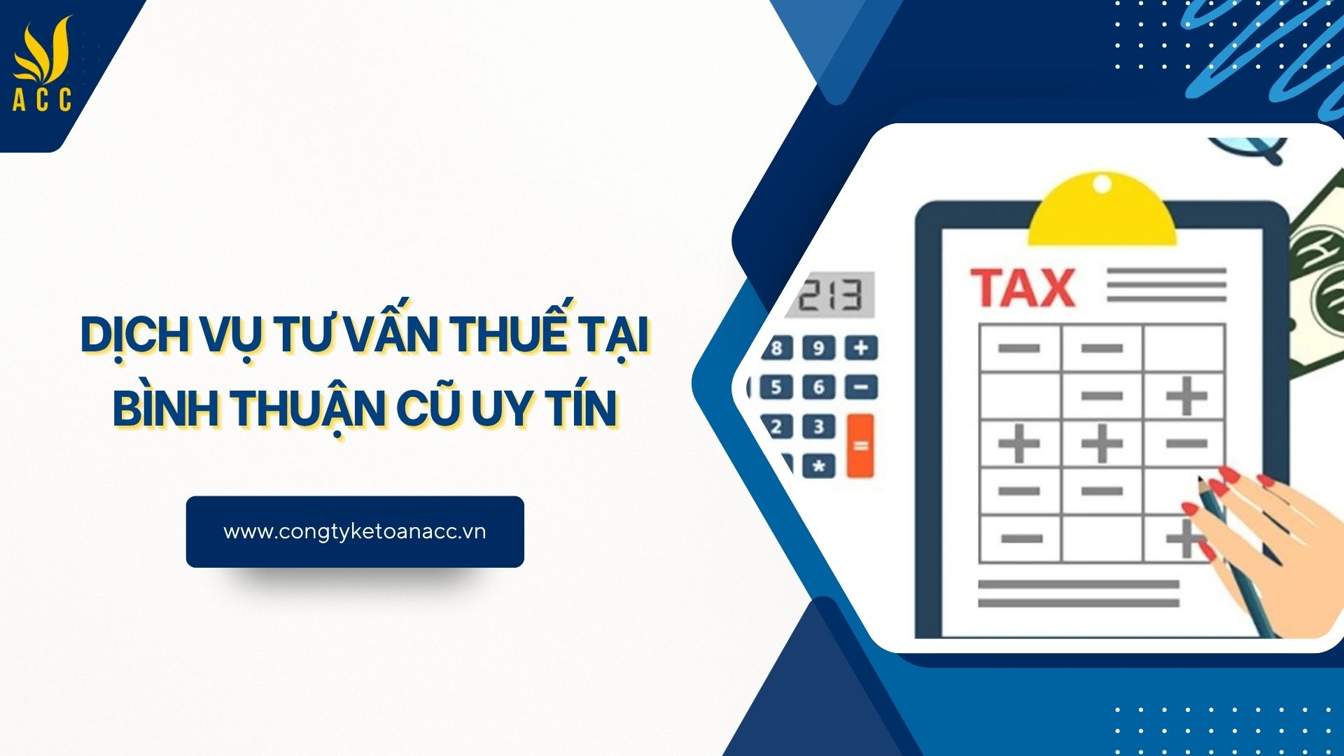 Dịch vụ tư vấn thuế tại Bình Thuận cũ uy tín