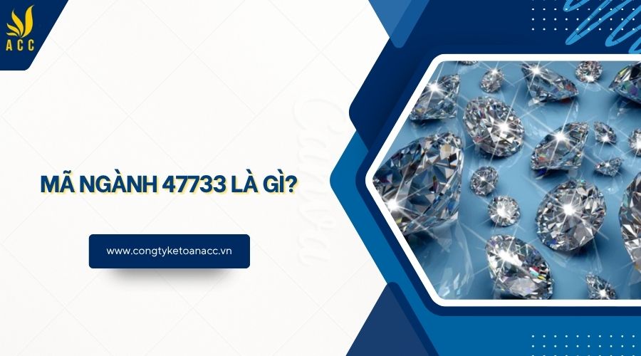 Mã ngành 47733 là gì?