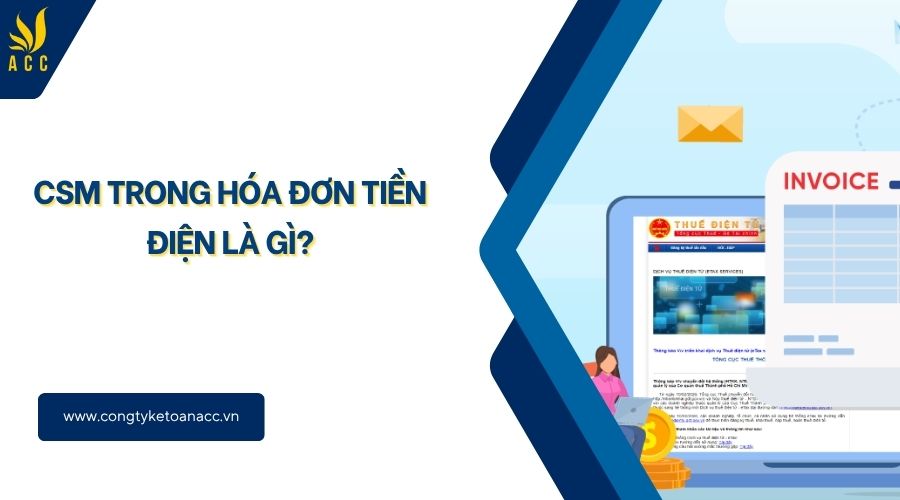 CSM trong hóa đơn tiền điện là gì?