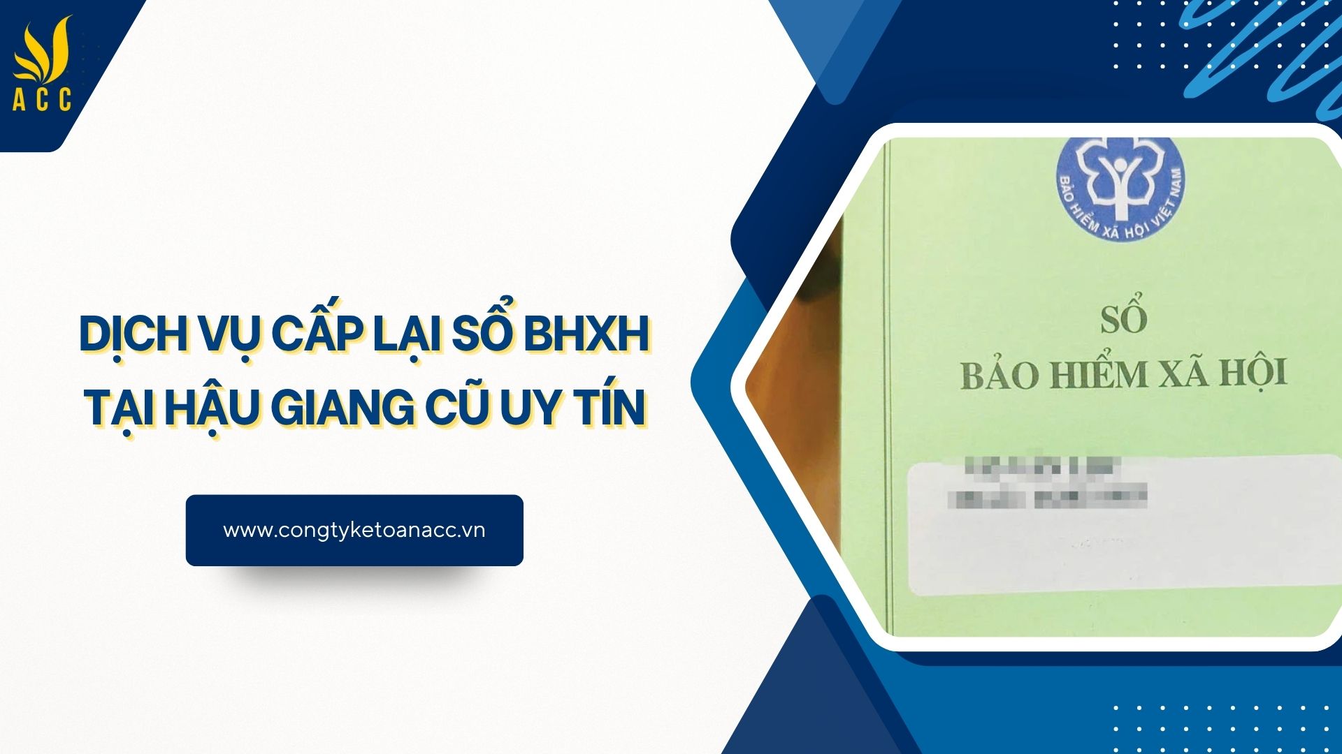 Dịch vụ cấp lại sổ BHXH tại Hậu Giang cũ uy tín