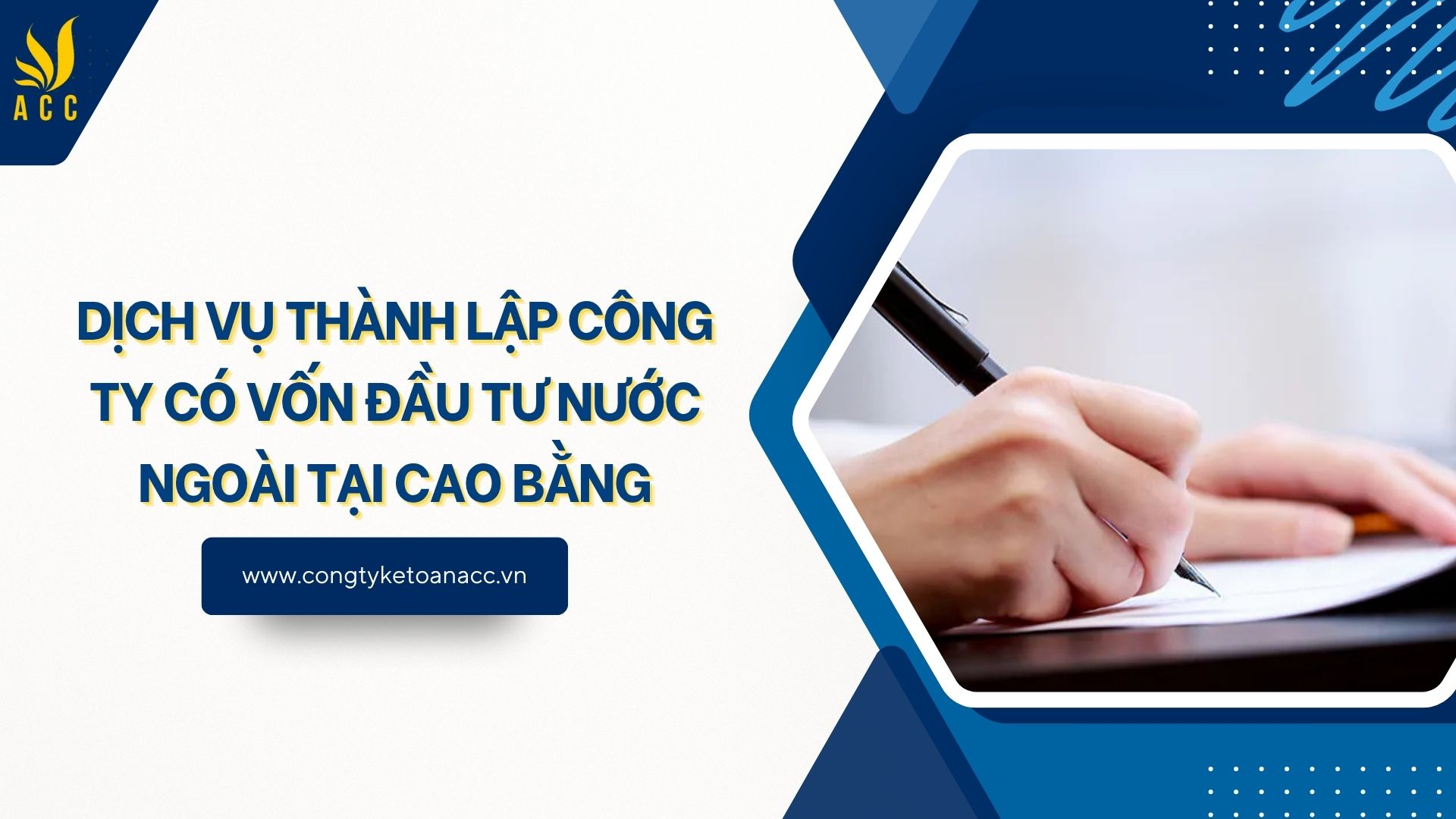 Dịch vụ thành lập công ty có vốn đầu tư nước ngoài tại Cao Bằng