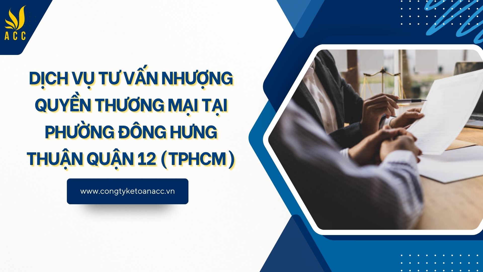 Dịch vụ tư vấn nhượng quyền thương mại tại Phường Đông Hưng Thuận Quận 12 (TPHCM)
