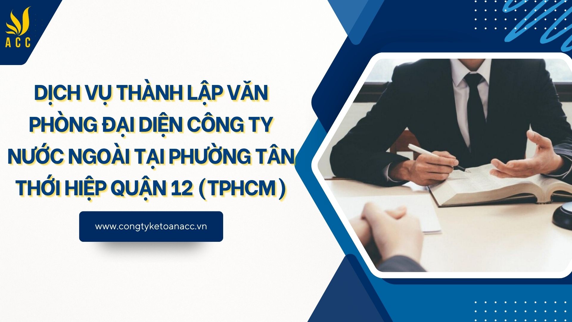 Dịch vụ thành lập văn phòng đại diện công ty nước ngoài tại Phường Tân Thới Hiệp Quận 12 (TPHCM)