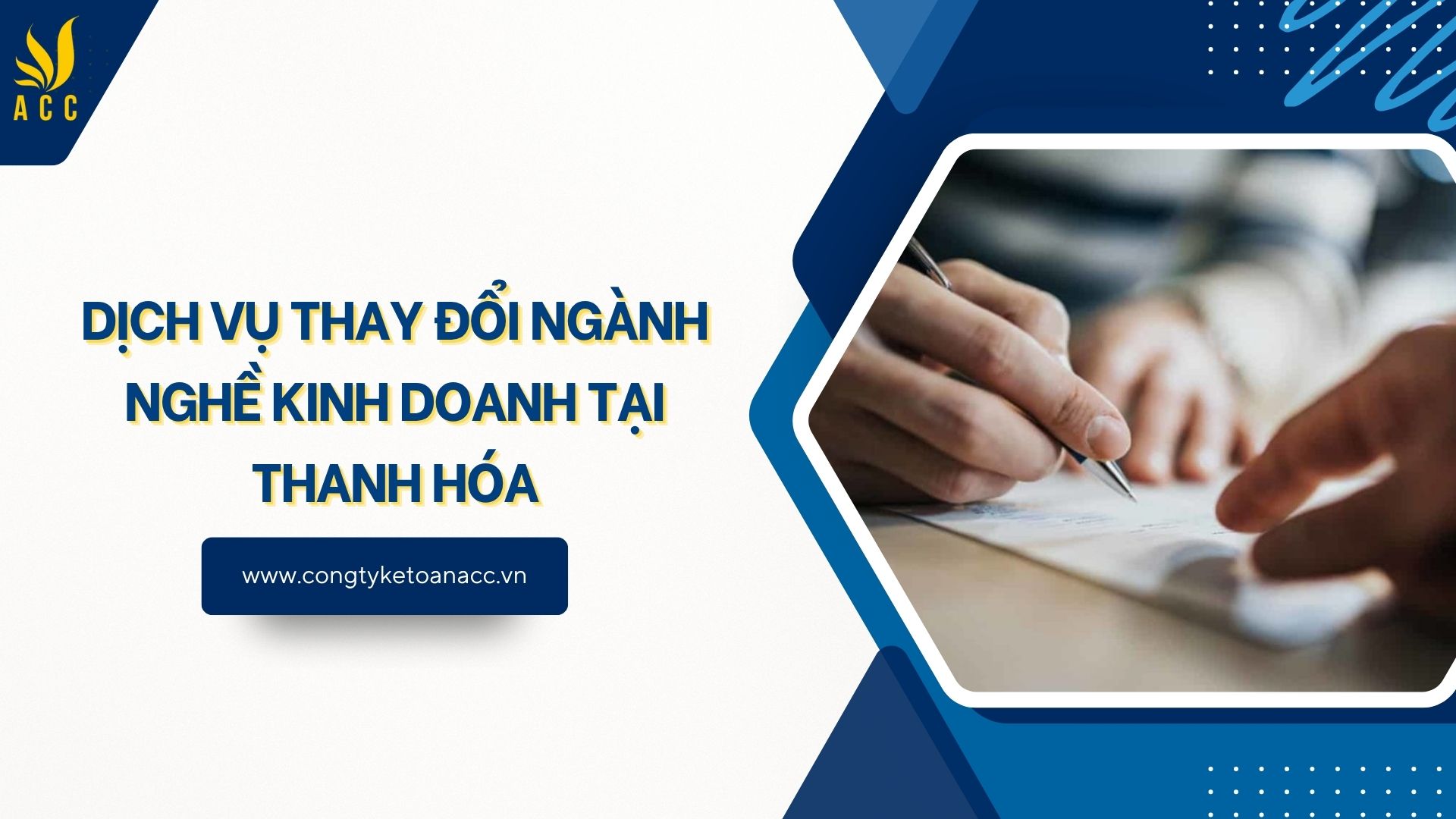 Dịch vụ thay đổi ngành nghề kinh doanh tại Thanh Hóa