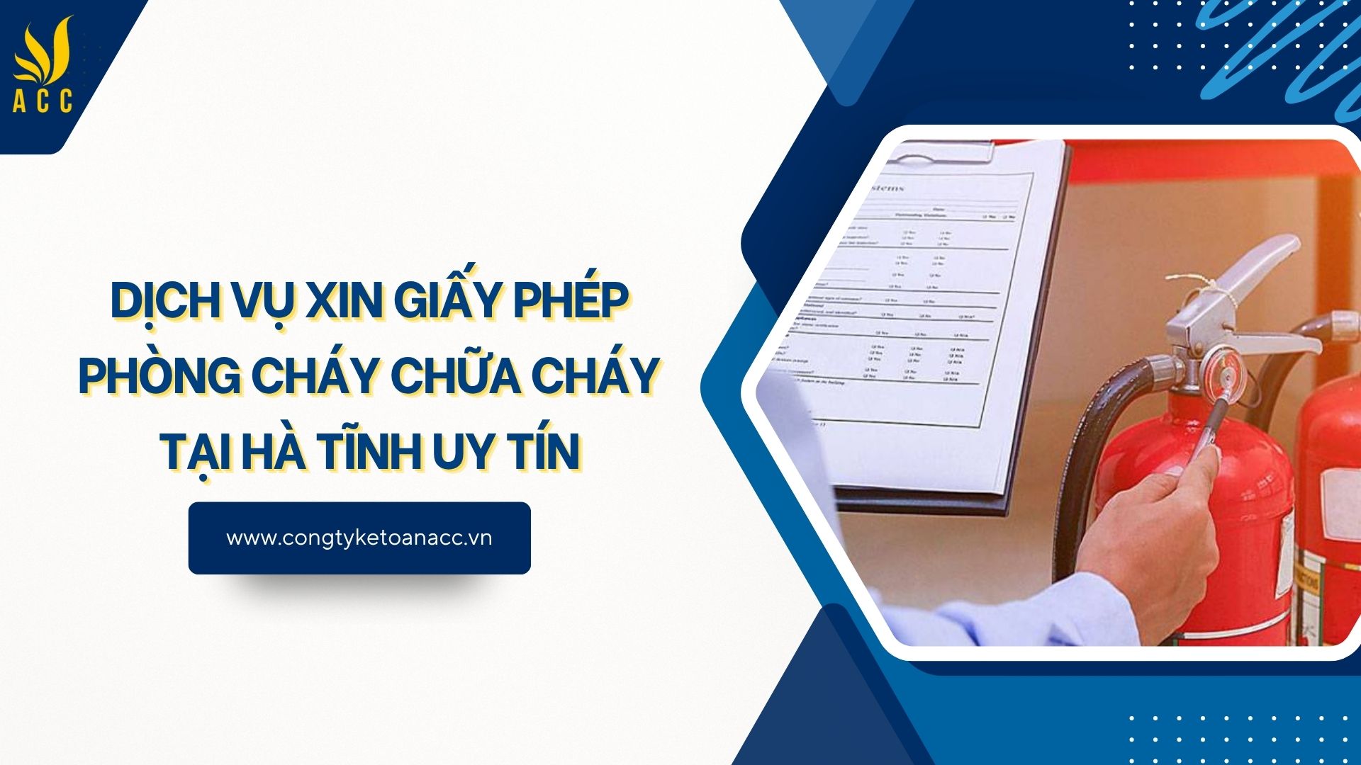 Dịch vụ xin giấy phép phòng cháy chữa cháy tại Hà Tĩnh uy tín