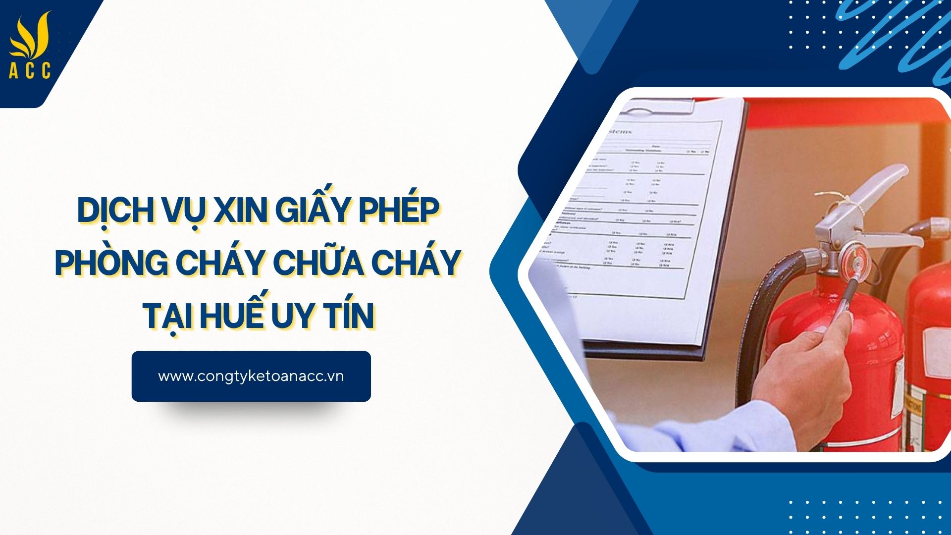Dịch vụ xin giấy phép phòng cháy chữa cháy tại Huế uy tín