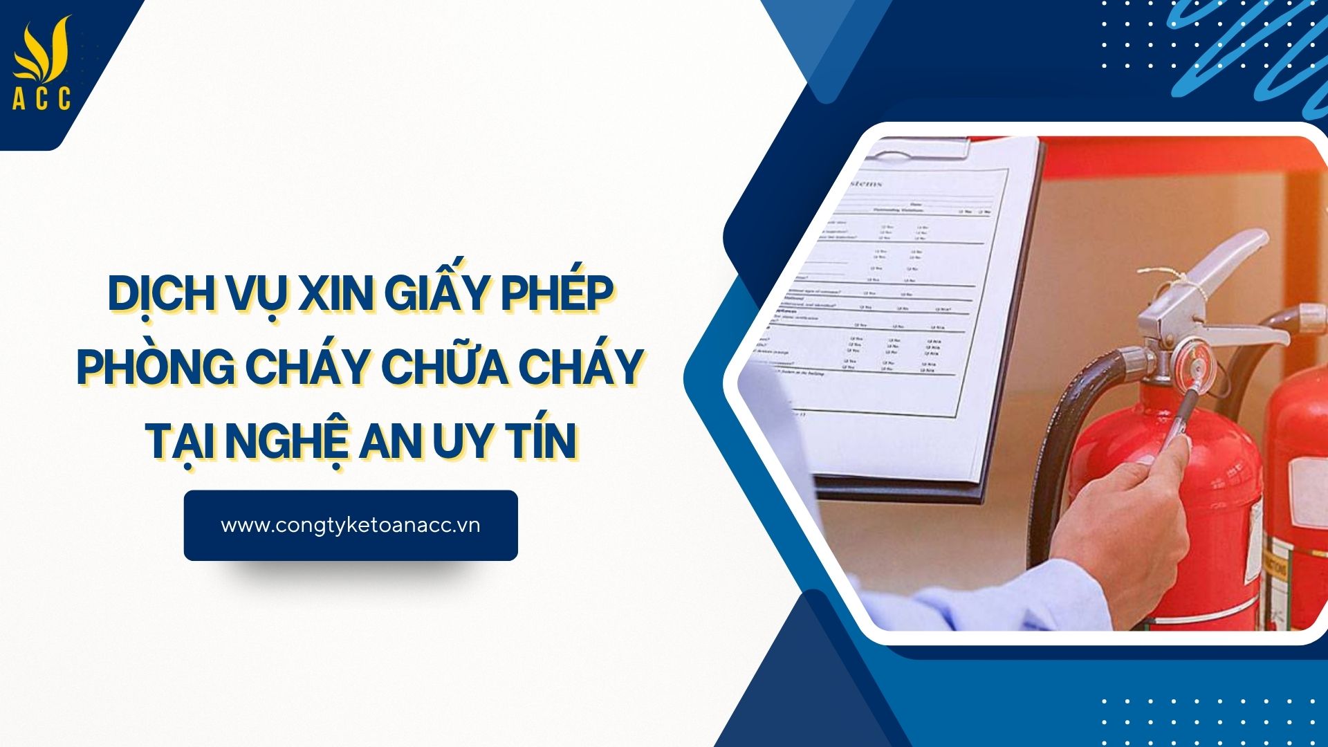 Dịch vụ xin giấy phép phòng cháy chữa cháy tại Nghệ An uy tín