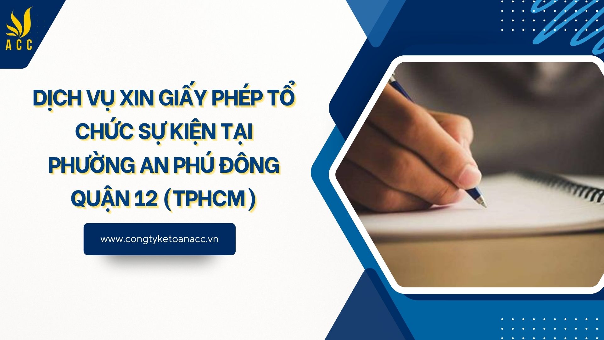 Dịch vụ xin giấy phép tổ chức sự kiện tại Phường An Phú Đông Quận 12 (TPHCM)