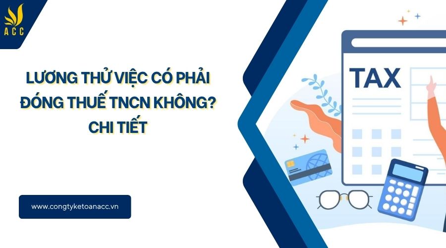 Lương thử việc có phải đóng thuế TNCN không? Chi tiết