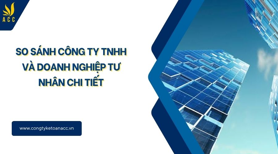 So sánh công ty TNHH và doanh nghiệp tư nhân chi tiết