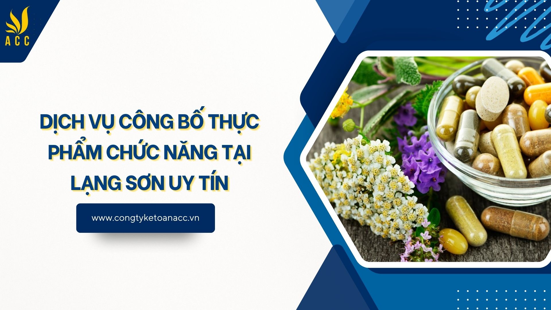 Dịch vụ công bố thực phẩm chức năng tại Lạng Sơn uy tín