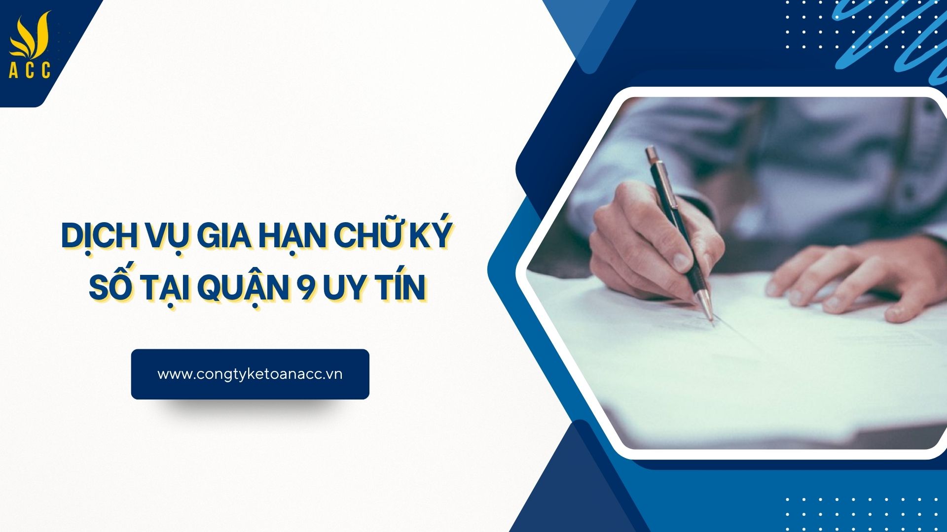 Dịch vụ gia hạn chữ ký số tại Quận 9 uy tín