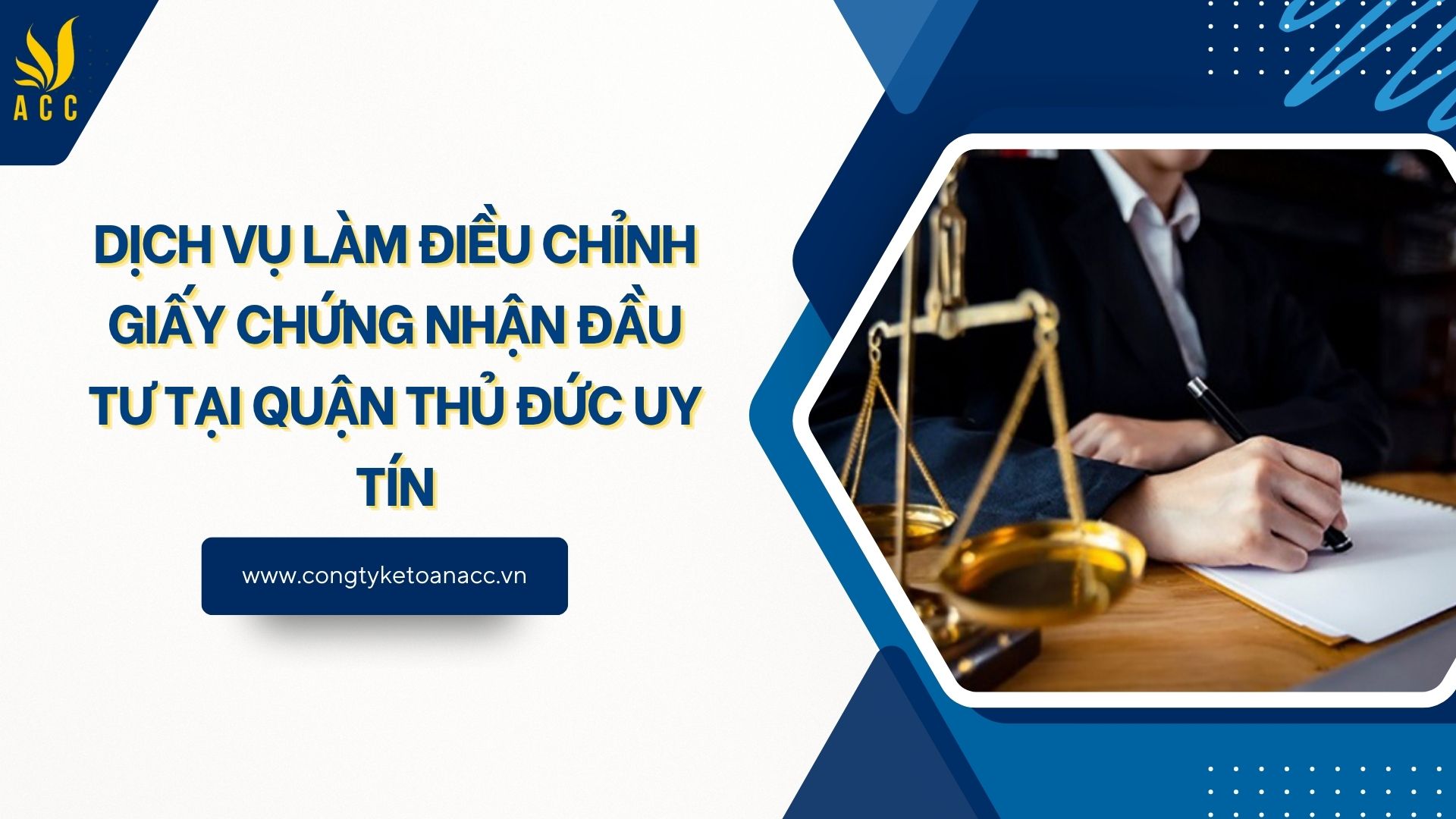 Dịch vụ làm điều chỉnh giấy chứng nhận đầu tư tại Quận Thủ Đức uy tín