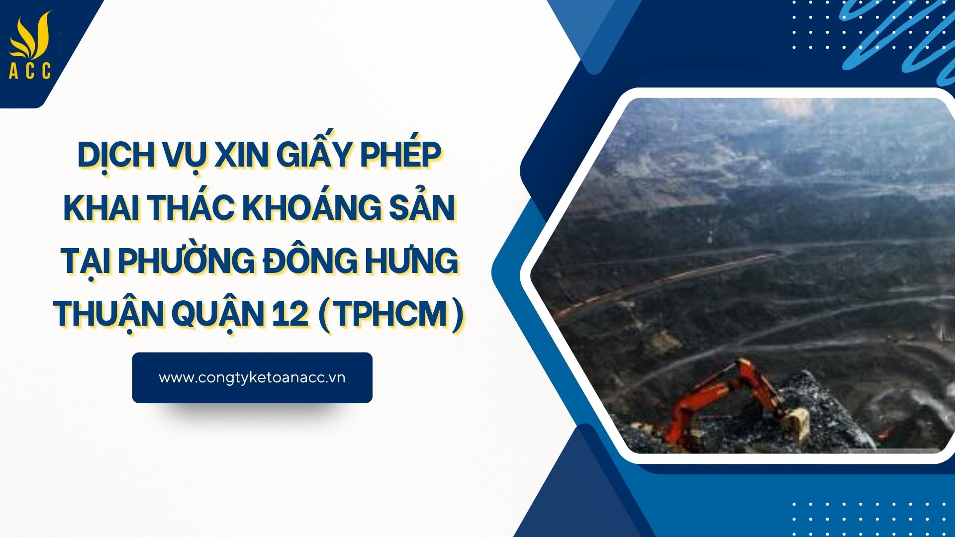Dịch vụ xin giấy phép khai thác khoáng sản tại Phường Đông Hưng Thuận Quận 12 (TPHCM)