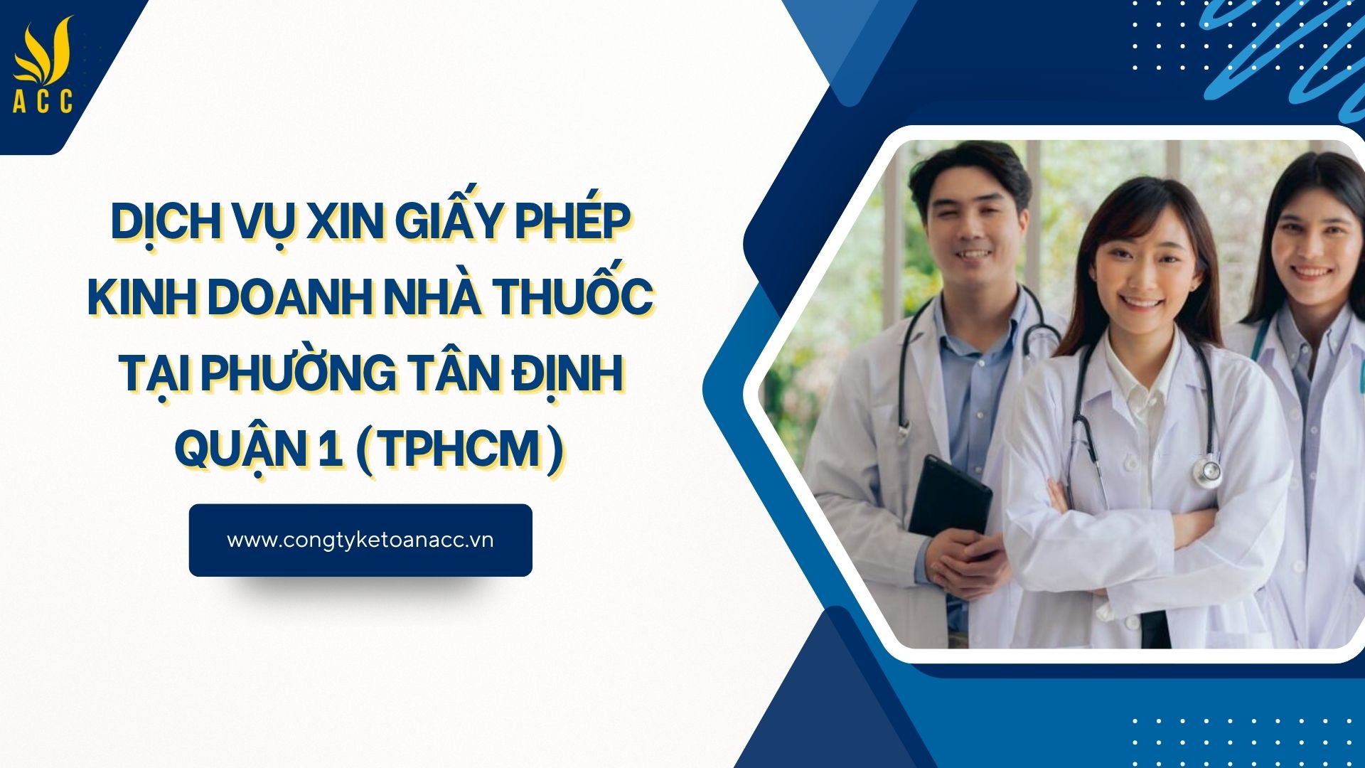 Dịch vụ xin giấy phép kinh doanh nhà thuốc tại Phường Tân Định Quận 1 (TPHCM)